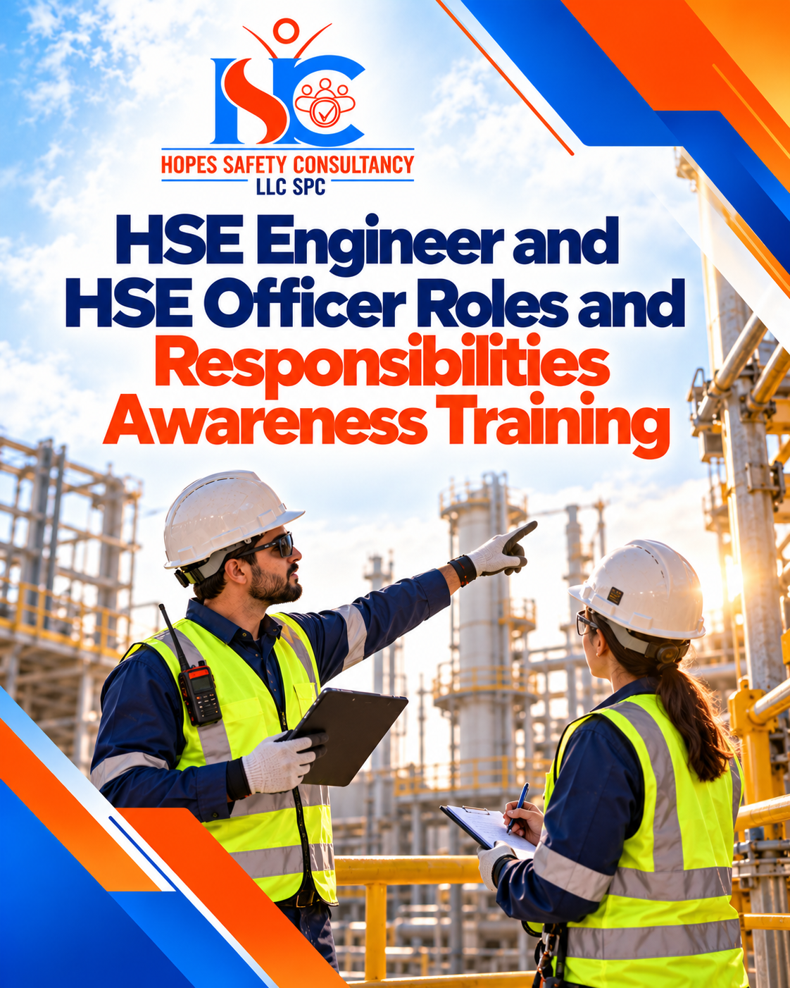 HSE Engineer and HSE Officer Roles and Responsibilities Awareness Training