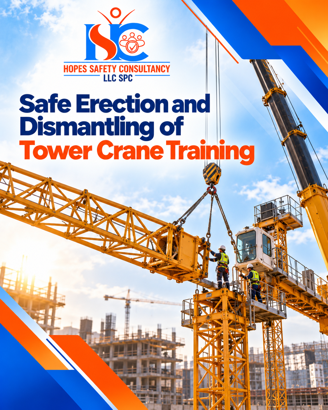 Safe Erection and Dismantling of Tower Crane Training